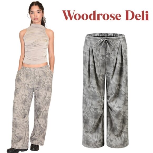 Urban Outfitters Pants - Woodrose Deli Sport Everyday Fluid Watercolor Camo Pants Retail $169.00 NWT